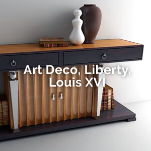 Art Deco, Liberty, Louis XVI