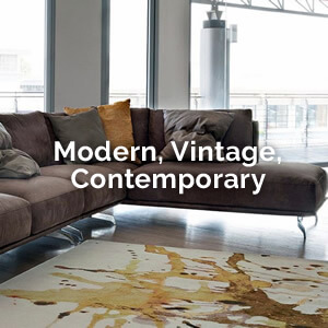Modern, Vintage, Contemporary